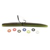 Wacky Rings - (GREEN PUMPKIN) O-Rings for Wacky Rigging Senko
