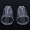 2Pcs Juicer Cup Transparent Mug Replacement Food Blender Accessory Fit