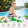 WERNNSAI Dinosaur Kids Beach Towel - 76 x 150cm Microfiber