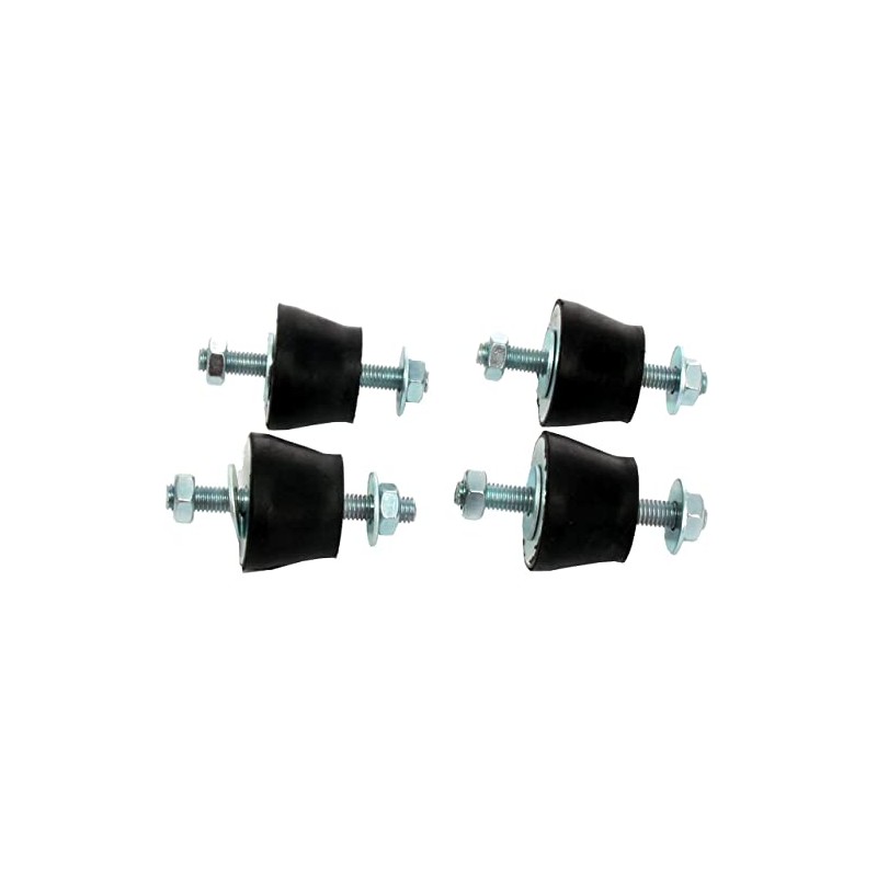 4 x anti-vibration feet/vibration damper (load capacity 60 kg per