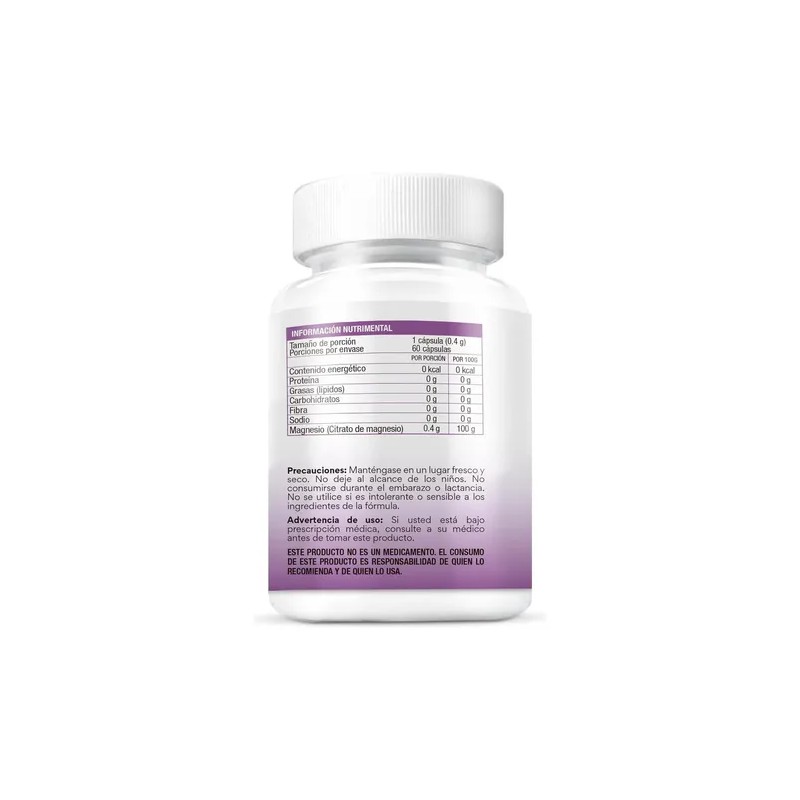 Bio Magnesio Cápsulas Veganas