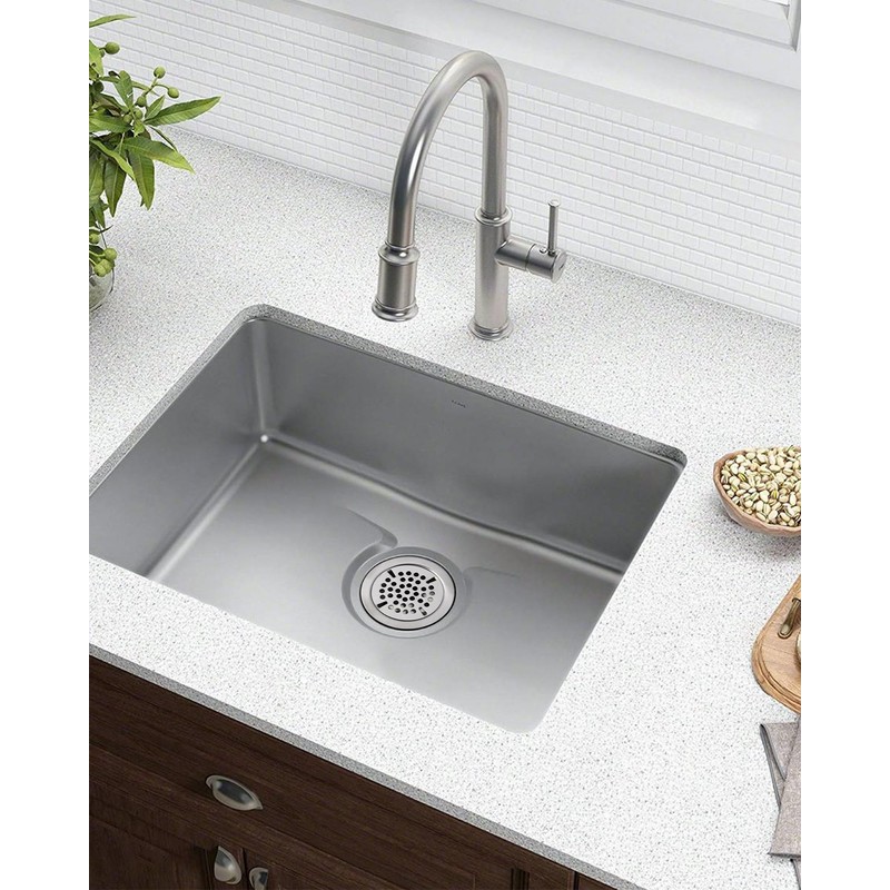iVIGA Commercial Sink Drain: 3-1/2" Sink Opening Waste Drain Valve