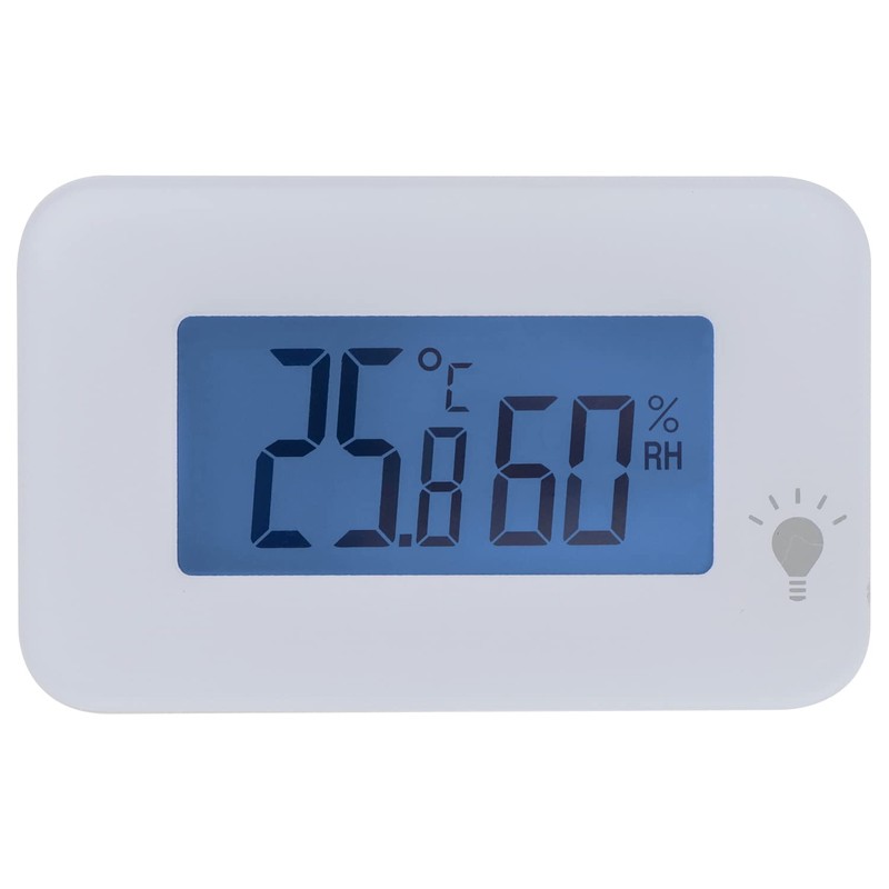 Empex TD-8331 Digital Thermometer/Hygrometer, Shuklei Irmi Tabletop, 1.3 x 2.0