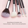 Jessup Beauty Makeup Brush Set Cosmetic Make-Up 15 Pieces Eye
