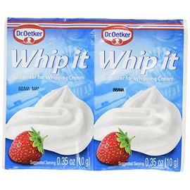 Dr. Oetker Whipped Cream Stabilizer, 0.35 Ounce (Pack of 2)