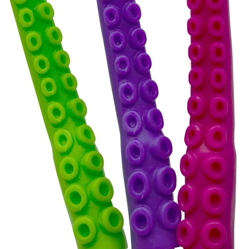 Maydahui Fashionable Octopus Tentacle Ballpoint Pen Set of 8, Black,