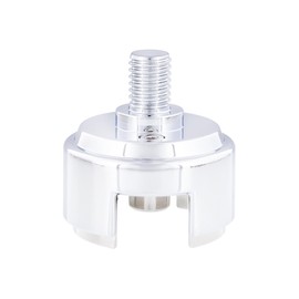 United Pacific 70589B ½”-13 Thread-On Diecast Shift Knob Mounting Adapter for Eaton Fuller Style 13/15/18 Shifter – Chrome – One Unit