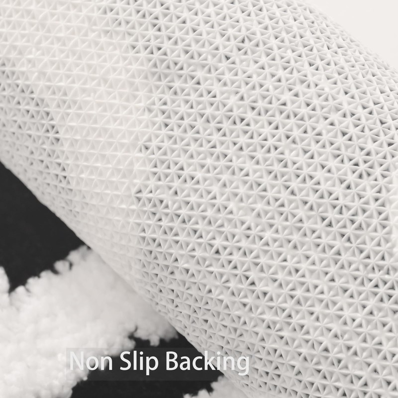 QJHOMO You Look Good Bath Mat Cute Black and White
