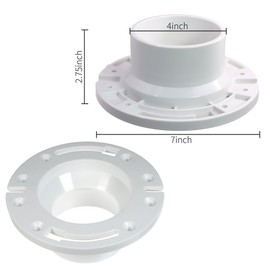DGQ RV Toilet Seal and 3 Inch Socket RV Toilet Flange 385345892 Kit Replacement Parts for Dometic & Thetfor Toilet 300/310/320 RV Toilets