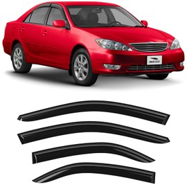 Voron Glass Extra Durable Rain Guards for Toyota Camry 2002-2006, Window Deflectors, Vent Window Visors, 4 Pieces - 100307
