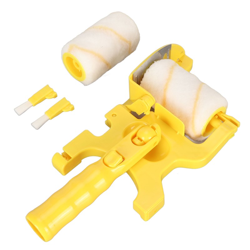 Edger Roller Brush Long Handle Multifunctional Handheld Paint Roller Brush
