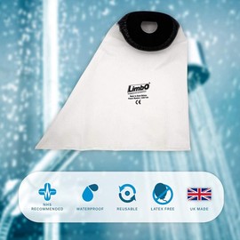 LimbO Waterproof Protection for Light Foot Dressing. M20 Fits Ankle 20-25 cm Circumference. Suitable for Shower Only.