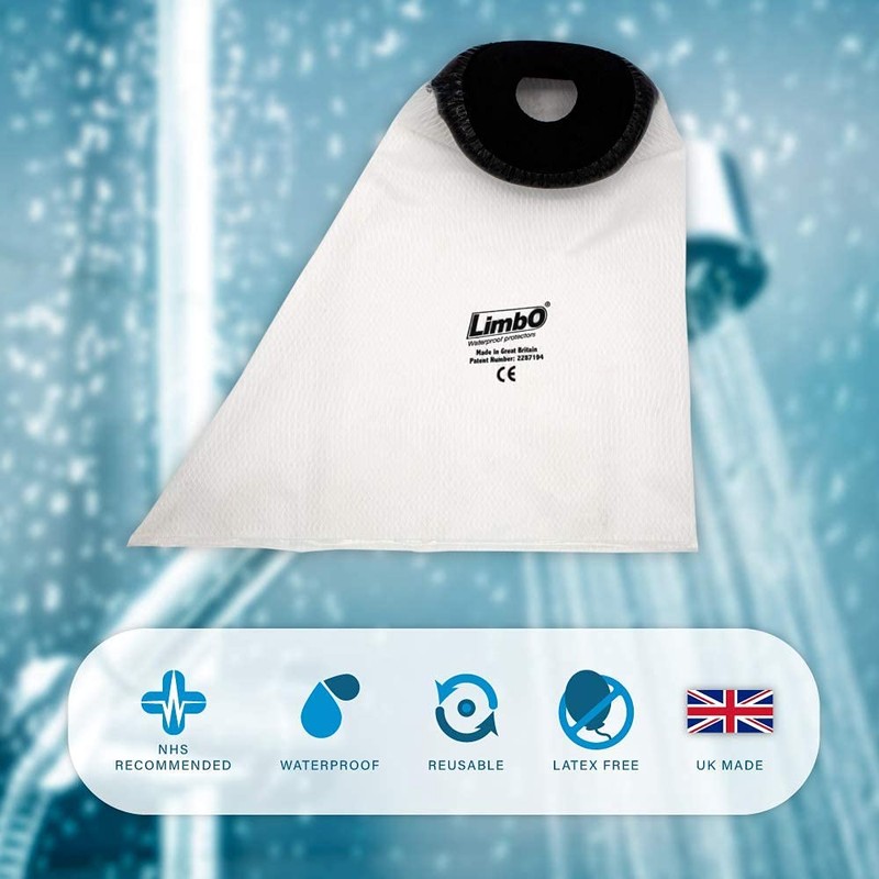 LimbO Waterproof Protection for Light Foot Dressing. M20 Fits Ankle