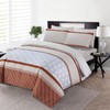 Indus Textiles 3 Piece Bedding Set Soft Brushed Microfiber Single