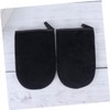 2 piezas Guantes Aplicadores para Autobronceado sin Sol Negros y