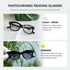 Eyekepper Transition Photochromic Reading Glasses Women Transparent