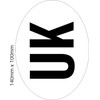UK Car Badge & Electric Vehicle EV Number Plate Stickers