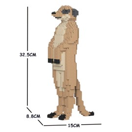 JEKCA Meerkat 01S | Plastic Building Blocks | Age 14+