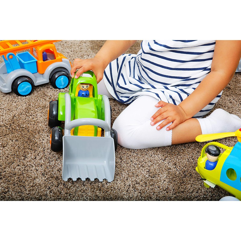 Vikingtoys v781255 Spielzeugauto, hellblau/hellgrün/grau