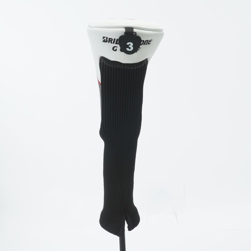 Bridgestone HC2501 WH Tour Series Headcover (Sock Type) for Fairway