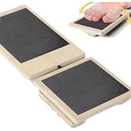 Single Foot Balance Board, Body Balance Board, Ankle Strengthener Board, Wooden Ankle Balancing Board, Foot Strengthener Exerciser for Sprained Stability Exercises