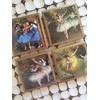 Coasters! Degas ballerina coasters with gold trim