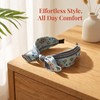 Rovelin 3 Pcs Headbands for Women's Hair Boho Wide Knotted