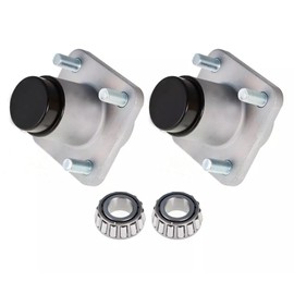 WANTONE RACING Front Wheel Hub Assembly kit with Bearing Seals 11011102, 1011153, 1011889, 1011892, 1011894 Replacement for 1974-2003 Club Car DS Golf Cart (Pack of 2)