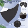 Cutecrop 8 Pcs Adult Drool Bib for Men Women Special