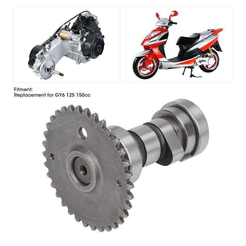 Camshaft Scooter Engine Accessory High Performance Replacement for GY6 125