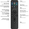 XRT260 Universal Remote Control for VIZIO Smart TVs, Compatible with