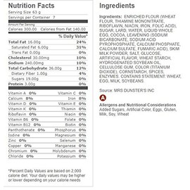Mrs Dunsters Donuts - 2 Pack (Chocolate Nuggets)