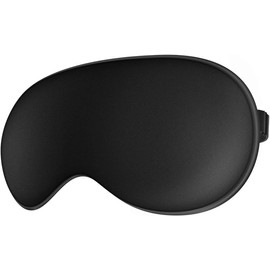 Sleep Mask for Women & Men – Soft Black Eye Mask for Sleeping, Blocking Light, Comfortable Blindfold for Travel, Nap, Meditation – Single Pack