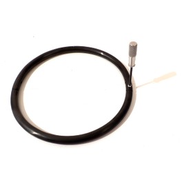 17" Matte Black Titanium Over Stainless Eternity Collar