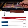 Alomejor Piano Tuning Set Professional Tuner Including Tuning Hammer Long