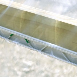 Jiggly Greenhouse Wire Pack Sized 6' 6" | Greenhouse Film PVC Coated Spring Lock for Attachment of Plastic Poly Film or Shade Cloth | Jiggly Wire | (100 Pack)