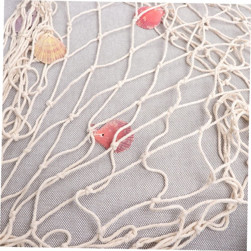 CORHAD Fishing Net Wall Hanging Decorative Fish Net Nautical Themed