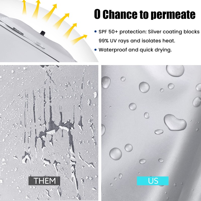 G4Free 80 Inch Extra Large UV Protection Golf Umbrella Windproof
