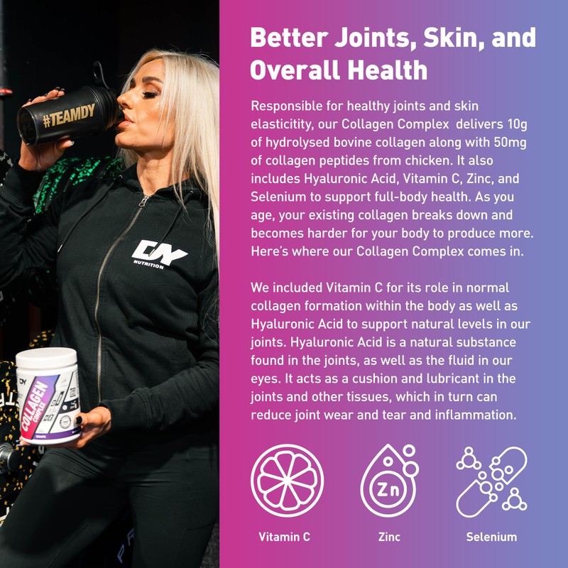 DY Nutrition Collagen Complex 300g (Grape Flavour)