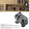 2pcs Panda Statue Obsidian Frosted Cute Mini Ingenious Handcrafted Panda