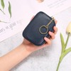 SENDEFN Mini Coin Purse Soft Leather Small Coin Pouch Purses