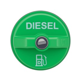 10591D Locking Diesel Fuel Cap for Chevy Silverado Express C3500 K3500, Dodge Ram 3500 W350 D350, Ford F-250 E-350, GMC Sierra Savana Fuel Tank Cap, Replaces 9MGC791 MGC791 31778D