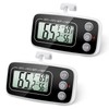 Ankilo Refrigerator Fridge Thermometer, Digital Freezer Thermometer with Hook, Easy