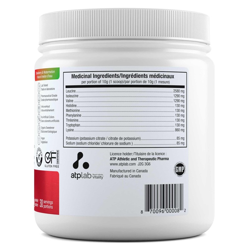 ATP LAB Pure EAA Powder, 300g - Strawberry & Watermelon