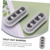 Vaguelly 12pcs Universal Toilet Seat Cushion Pads Anti-Slip Toilet Seat