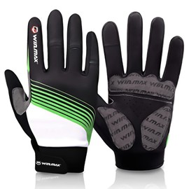 WIN.MAX Lightweight Running Gloves, Touch Screen Windproof Warm Gloves Liners for Cycling Biking Sporting Driving for Men Women (Large)