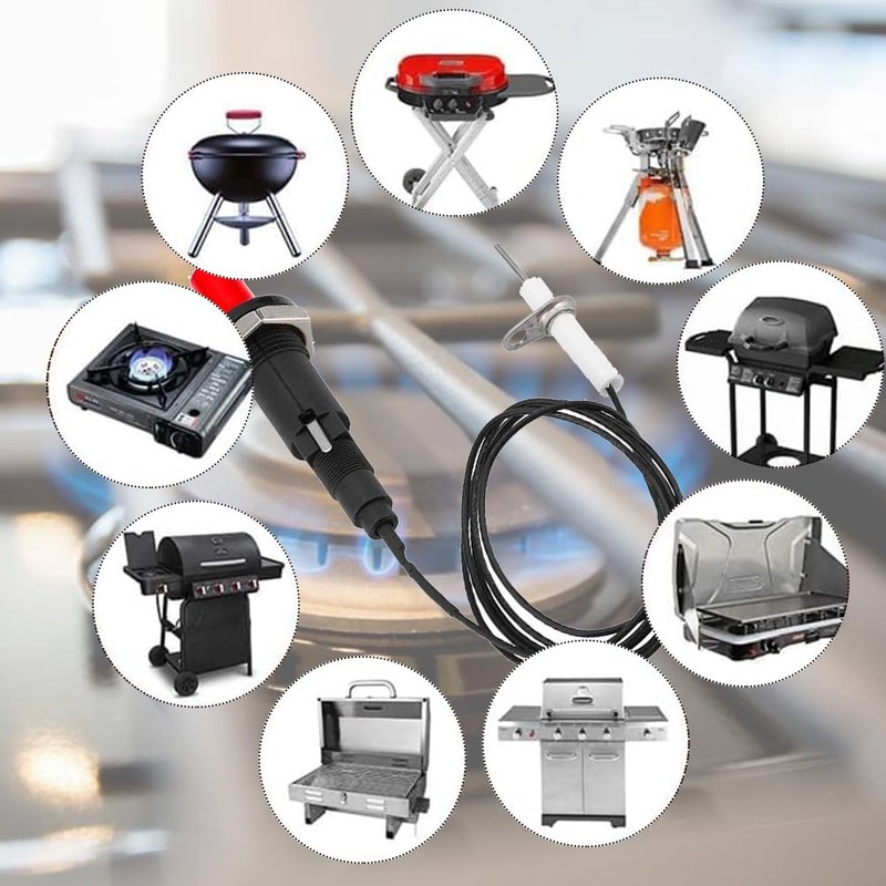KARELLS Piezo Igniter, Piezo Tinder Gas Grill, Ignition Spark, Piezo