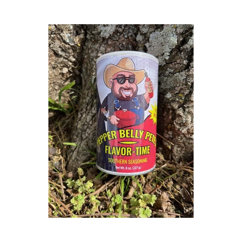 Pepper Belly Pete’s Flavor-Time Southern Seasoning, 8 oz - 2