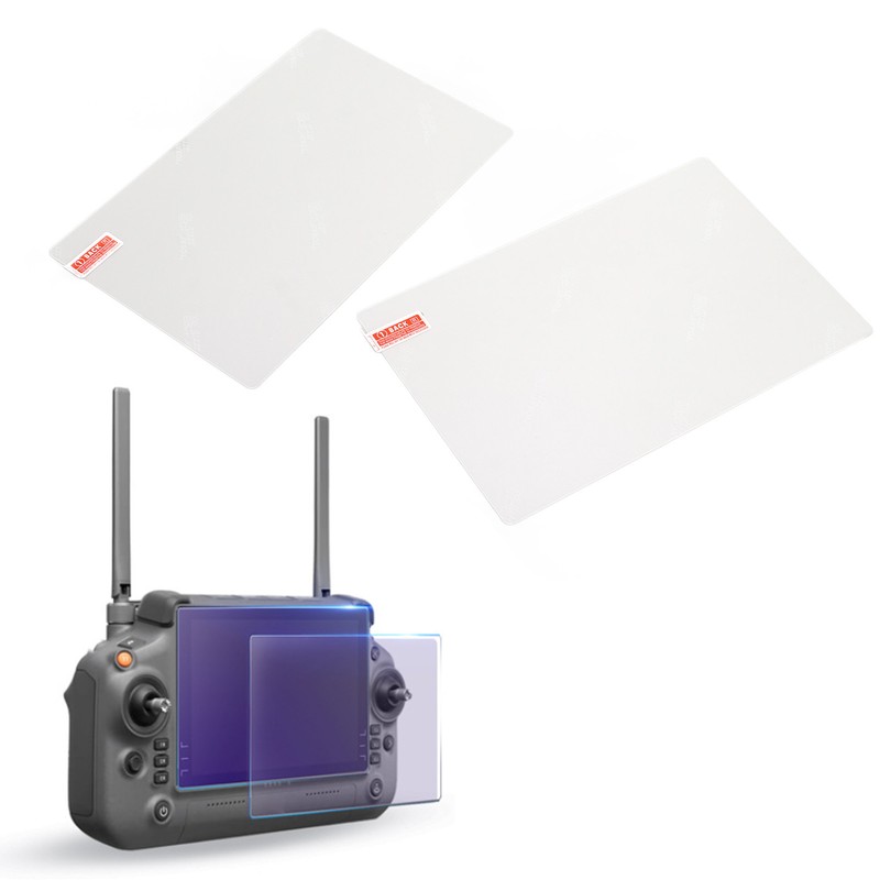 2PCS Drone RC Screen Film Screen Protector Tempered Glass Anti