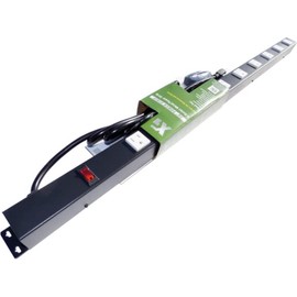 36” Power Strip, 9 Outlets, 6' Cord